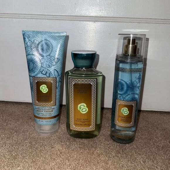 New Bath & Body Works Thailand Sweet Kiwi and Starfruit Set - Picture 1 of 8